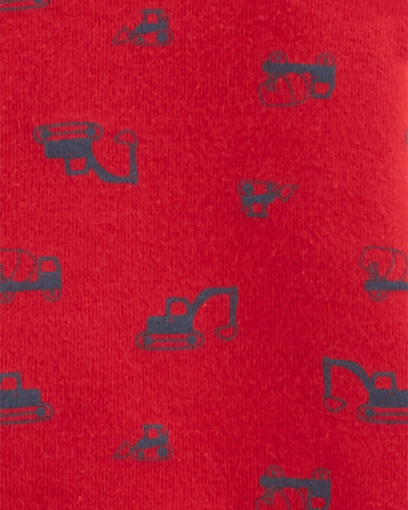 Simple Joys by Carter's Boys' 3-Pack Snap-up Rompers Newborn Navy/Red/White, Alligator/Stripe