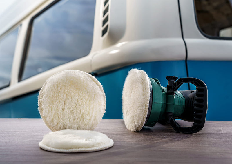 Bosch Accessories Bosch lambswool hood (Ø 125 mm, Velcro system, eccentric sander accessories) Single