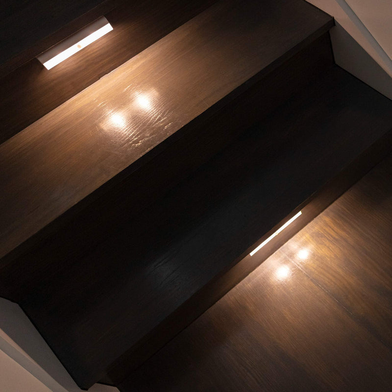 Wireless LED Stair Lights 3 Pack, LED Motion Sensor Lights Indoor, Stick On Battery Operated LED Lights, LED Step Lights, Motion Sensor Night Light