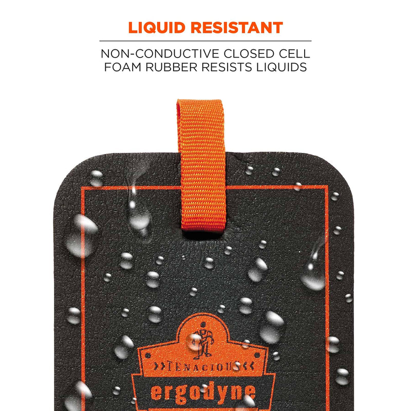 Ergodyne ProFlex 365 Mini Kneeling Pad with Glove Grabber, 4" x 6" x 1