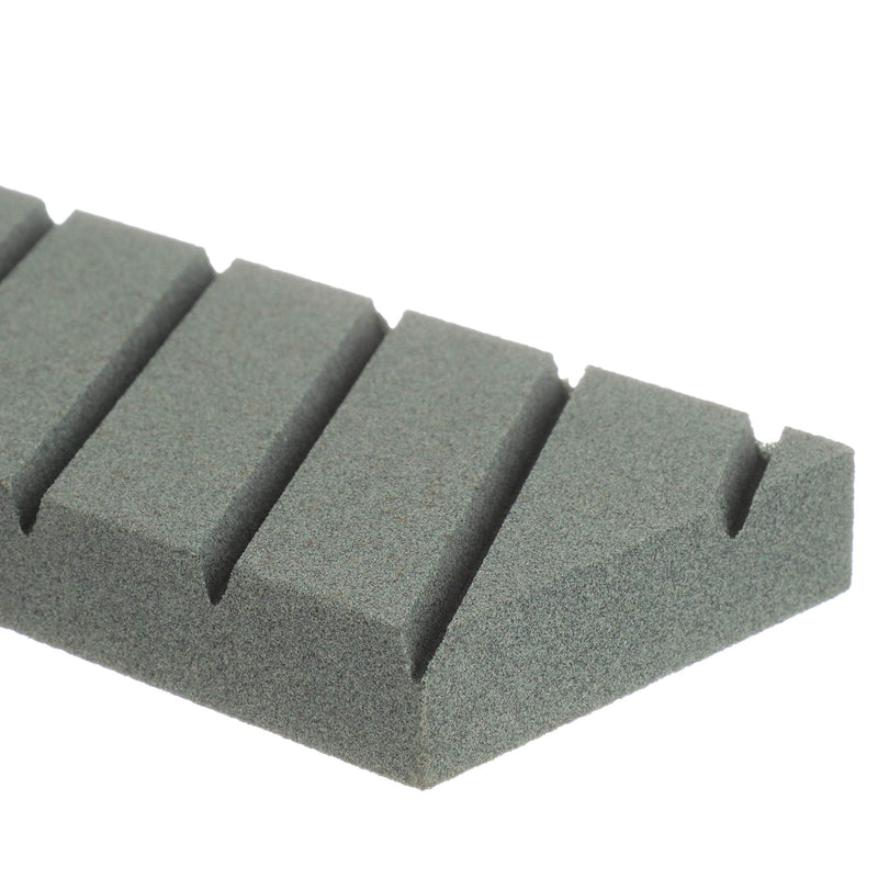Norton 69936687444 Flattening Stone With Diagonal Grooves For Waterstones, Coarse Grit Silicon Carbide Abrasive, Superbly Flat With Hard Bond, Plastic Case, 9" x 3" x 3/4" 1