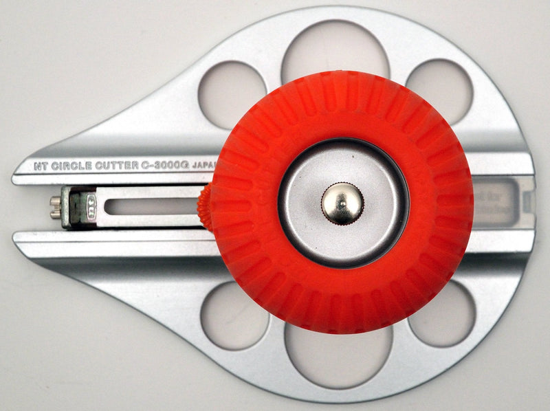 NT Cutter Aluminum Die-Cast Body Heavy-Duty Circle Cutter, 1-3/16 Inches 10-1/4 Inches Diameter, 1 Cutter (C-3000GP)