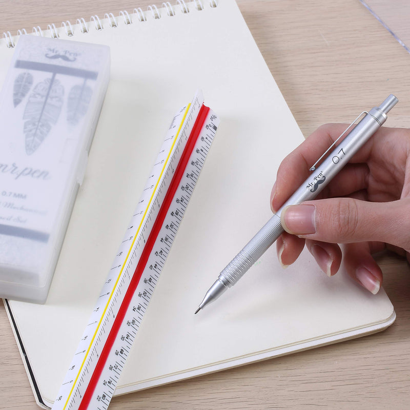 Mr. Pen- Mechanical Pencils 0.7, Metal Mechanical Pencils, Drawing Mechanical Pencils, Mechanical Pencils for Artists, Sketching Mechanical Pencils, Lead Pencil, Mechanical Drawing Pencils