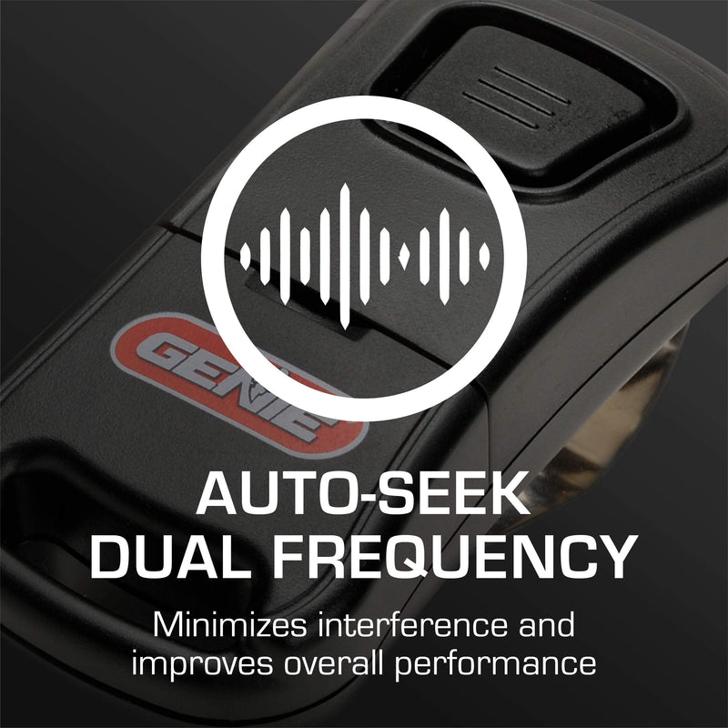 Genie Single Button Garage Door Opener Remote - Safe & Secure Access - Compatibility with Genie Only Intellicode Garage Door Openers - Model G1T-BX 1 Pack