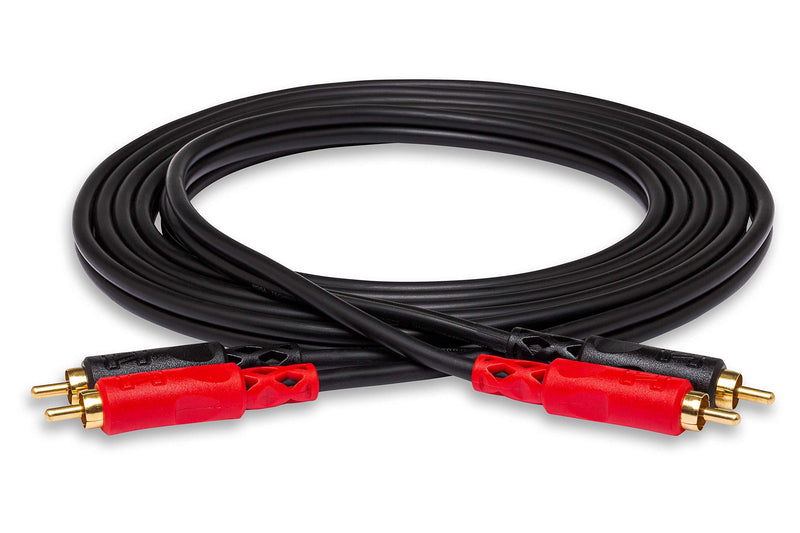 Hosa CRA-203AU Dual RCA to Same Stereo Interconnect, 9.8 feet