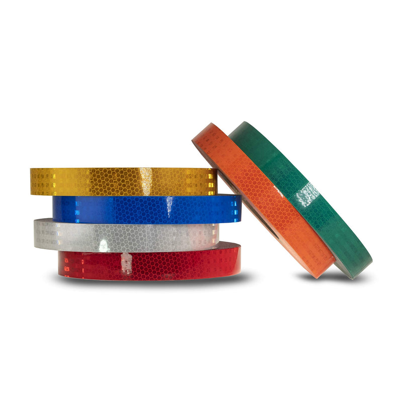 High Intensity Retro Reflective Tape (HXREF) [1 Roll] 1" (25mm) x 10 yds Blue 1"(25mm) [1 roll]