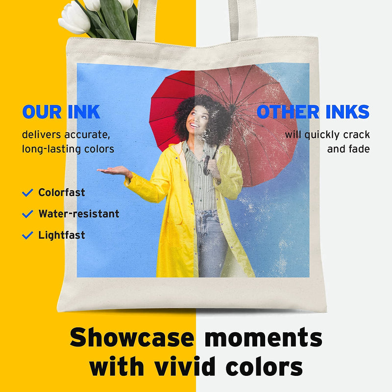 Printers Jack 400ML Sublimation Ink for Epson C88 C88+ WF7710 ET2720 ET4700 ET15000 ET2760 ET2750 WF7820 Inkjet Printers Heat Press Transfer on Mugs, Plates, Polyester Shirts, Phone Cases etc 4 x Color