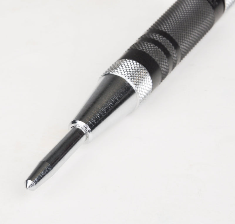 Fowler - 52-500-290-0 52-500-290 Hardened Steel Super Heavy Duty Automatic Center Punch, 6" Length, 0.625" Diameter Automatic Heavy Duty Center Punch