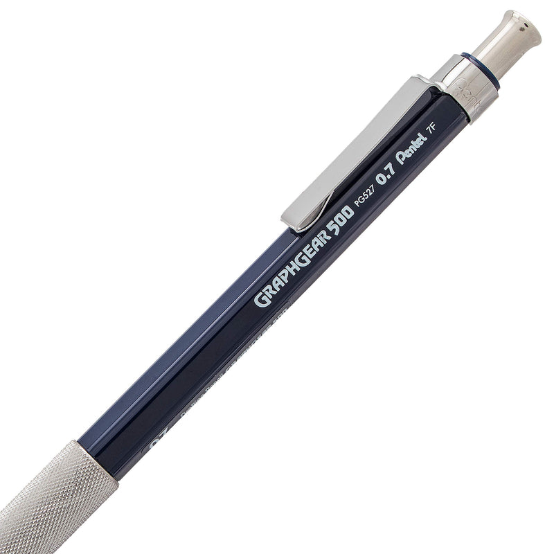 Pentel GraphGear 500 Automatic Drafting Pencil, Blue (PG527C) 0.7mm