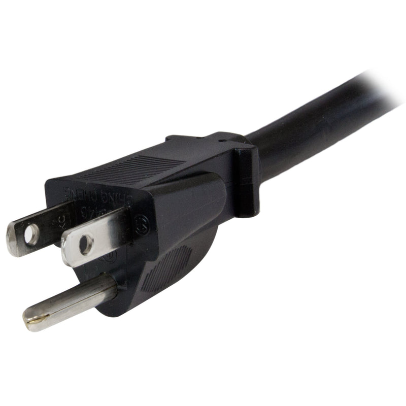 StarTech.com 3 ft Heavy Duty 14 AWG Computer Power Cord - NEMA 5-15P to C19 - 14 AWG Power Cable - NEMA 5-15P to IEC 320 C19 Power Cord (PXT515C19143) 3 ft / 1m