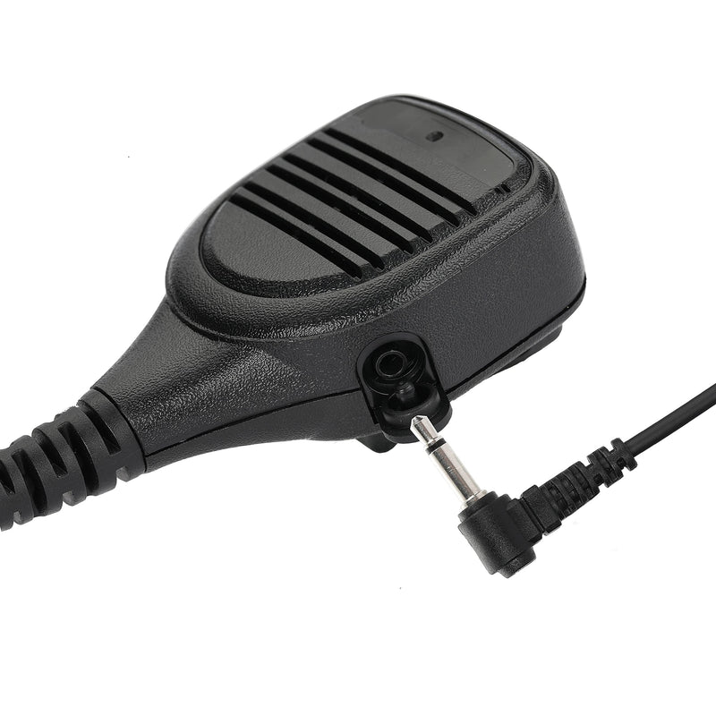 Speaker Microphone with PTT Compatible with Motorola XPR 3000 3000e 3300 3300e 3500 3500e Walkie Talkie/Two Way Radio Reinforced Cable-ERIPHA XPR 3550 Mic