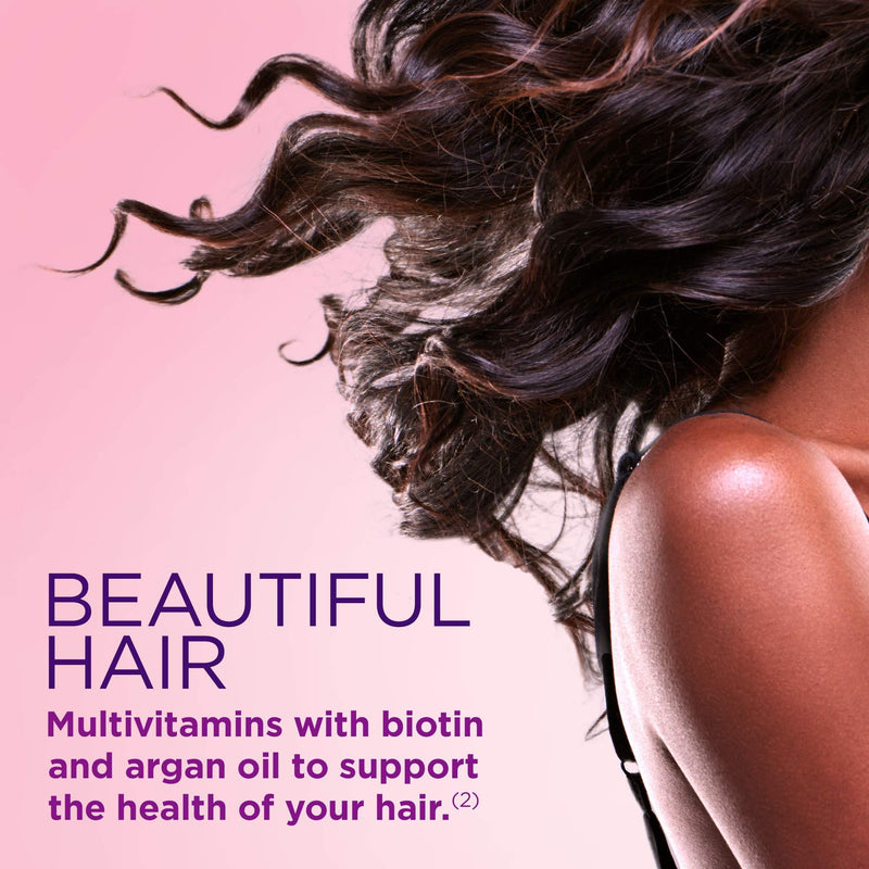 Extra Strength Hair Skin and Nails Vitamins by Nature's Bounty Optimal Solutions, with Biotin and Vitamin B, Supports Skin and Hair Health, 150 Count