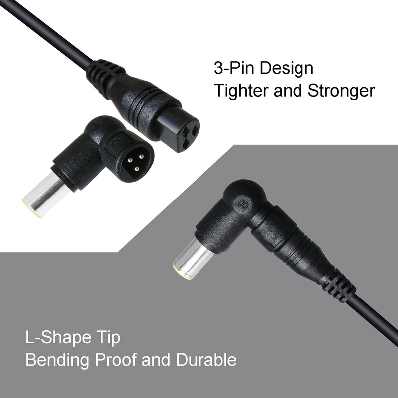 POWSEED 90W Universal Laptop Charger AC Power Adapter 18.5V 19V 19.5V 20V with Multi Tips for Notebook Acer Asus Toshiba Dell IBM HP Compaq Samsung Sony Gateway Fujitsu Chromebook Ultrabooks