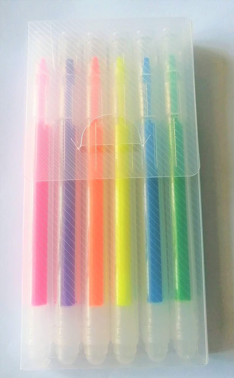 Highlighters 6 colors, 6 pack