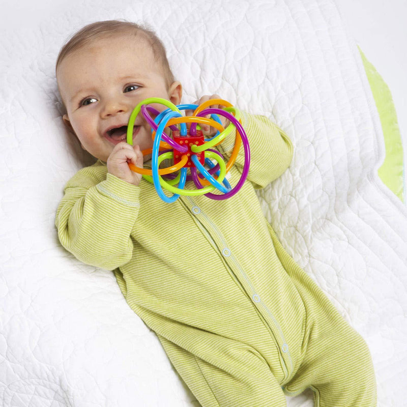Manhattan Toy Winkel Rattle & Sensory Teether Toy Original Winkel