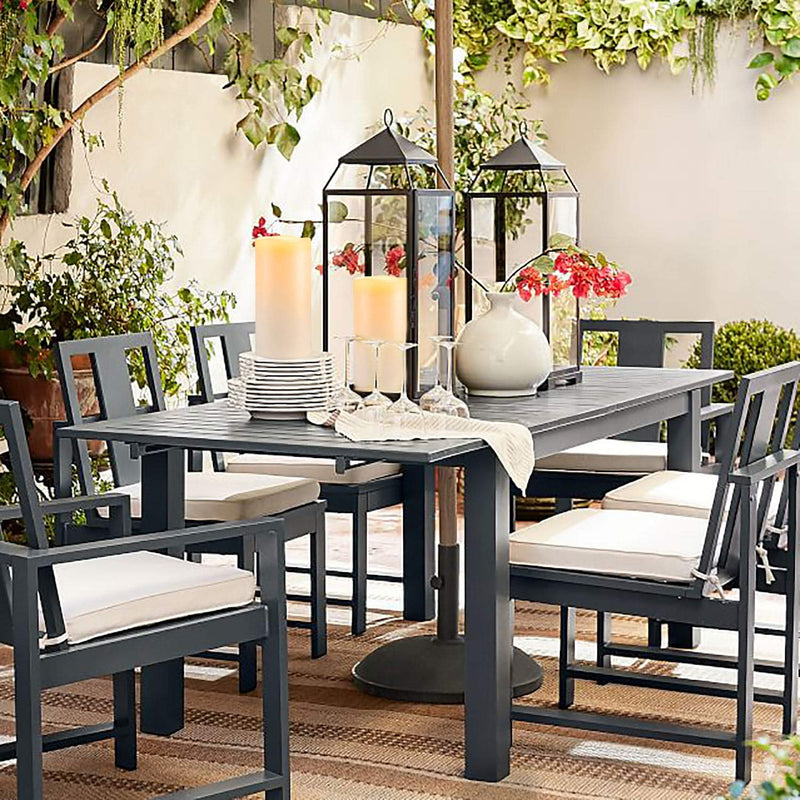 Homemory 6" x 4" Waterproof Outdoor Flameless Candles - Battery Operated Flickering LED Pillar Candles for Indoor Outdoor Lanterns, Long Lasting, Large, Set of 2 4"x 6"