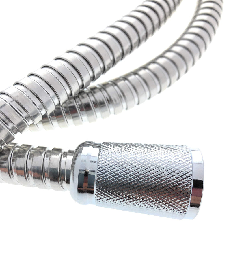 Essential Values Pull Out Replacement Hose 46092000 (59” Inches), Replacement for Grohe Hand Shower Faucets only | Fits Ladylux, Euro Plus & More Models Light Beautiful| Chrome Finish