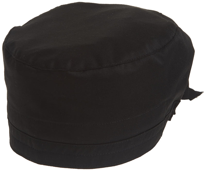 WonderWink Men's Wonderwork Unisex Scrub Cap One Size Black