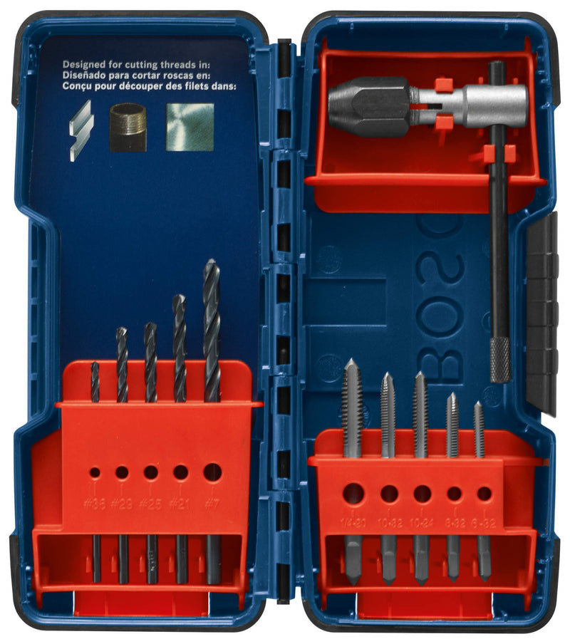 BOSCH BDT11S 11Piece Tap & Drill Combo Set