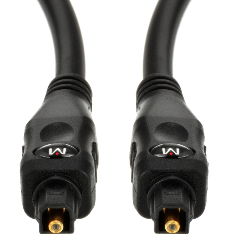 Mediabridge Toslink Cable (15 Feet) - Optical Digital Audio Cable 15 Feet