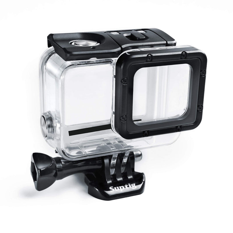 Suptig Case Housing Waterproof Case for Gopro Hero 7 Black Gopro Hero 5 Gopro Hero 6 Gopro Hero 2018 Action Camera Waterproof 147ft(45Meters)