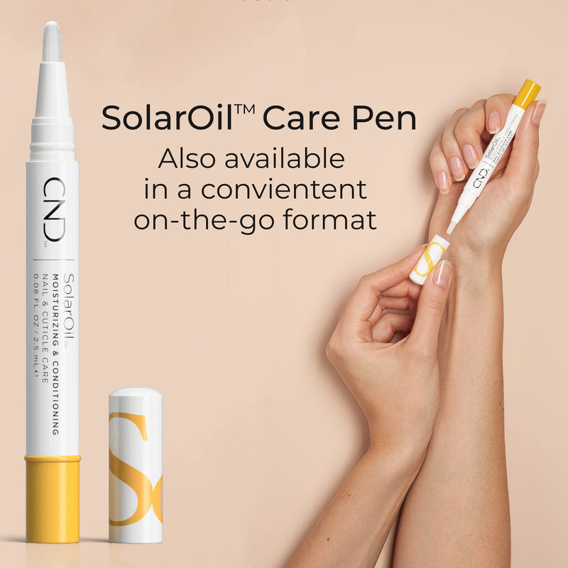 CND Essential Solar Oil Nail and Cuticle Conditioner, 0.25 Fluid Ounce