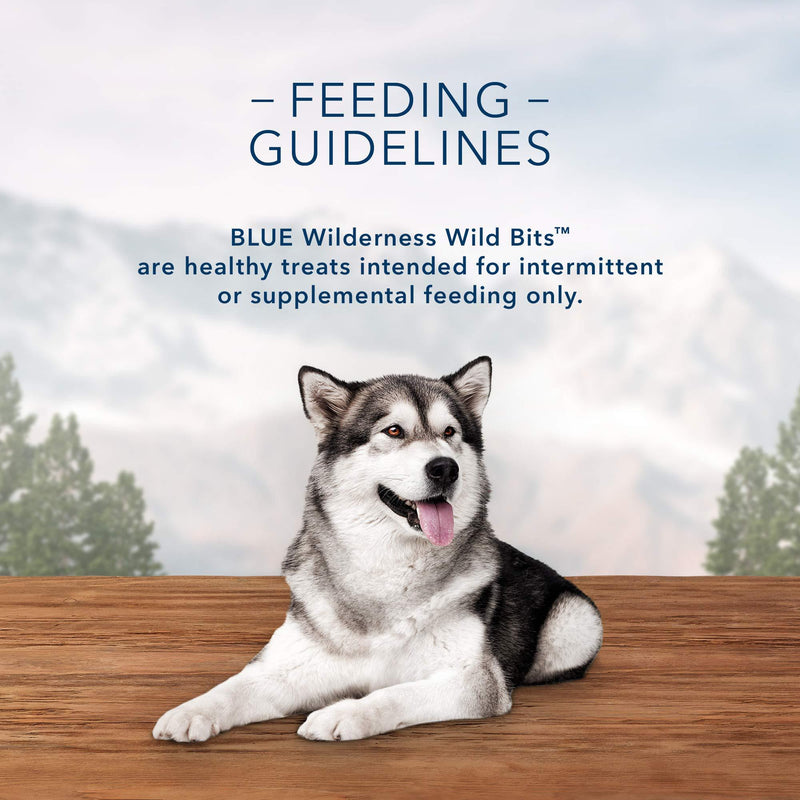 Blue Buffalo Wilderness Trail Treats Wild Bits Grain Free Soft-Moist Training Dog Treats Chicken 4 Ounce (Pack of 1)
