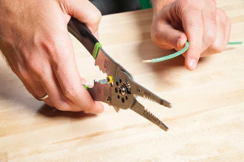 Greenlee 1927-SS Tool, 8-18AWG, Black