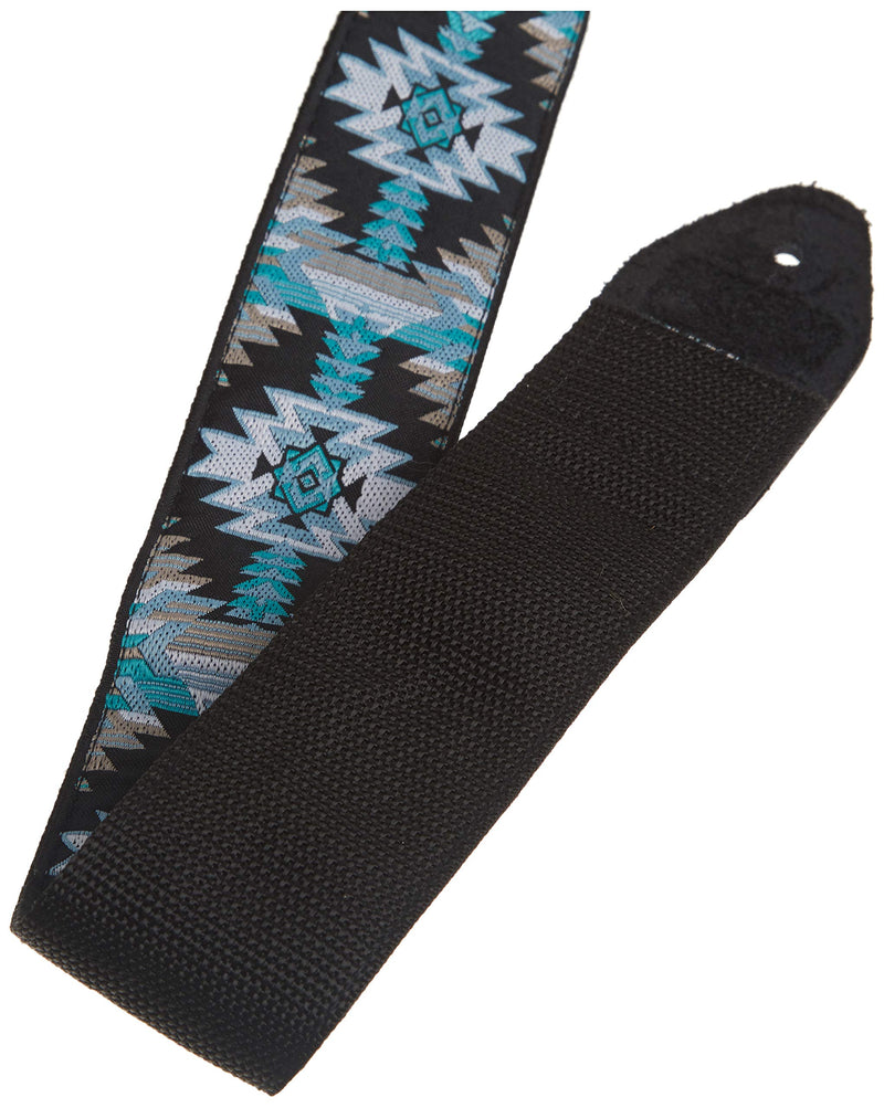 Ernie Ball Albuquerque Blue Jacquard Guitar Strap (P04609)
