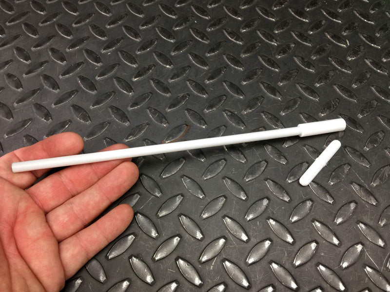 Magnetic Stir Bar Retriever, 250mm/10 inch, Steel Core PTFE Chemical Resistant