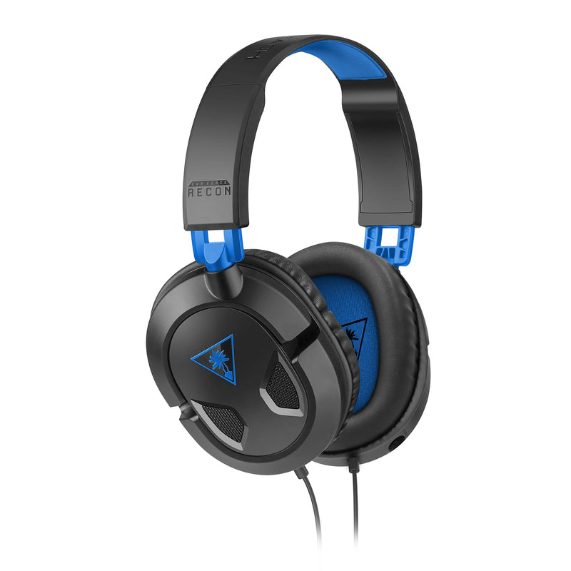 Turtle Beach Recon 50P Gaming Headset for PlayStation 5, PS4 Pro & PS4 Black / Blue