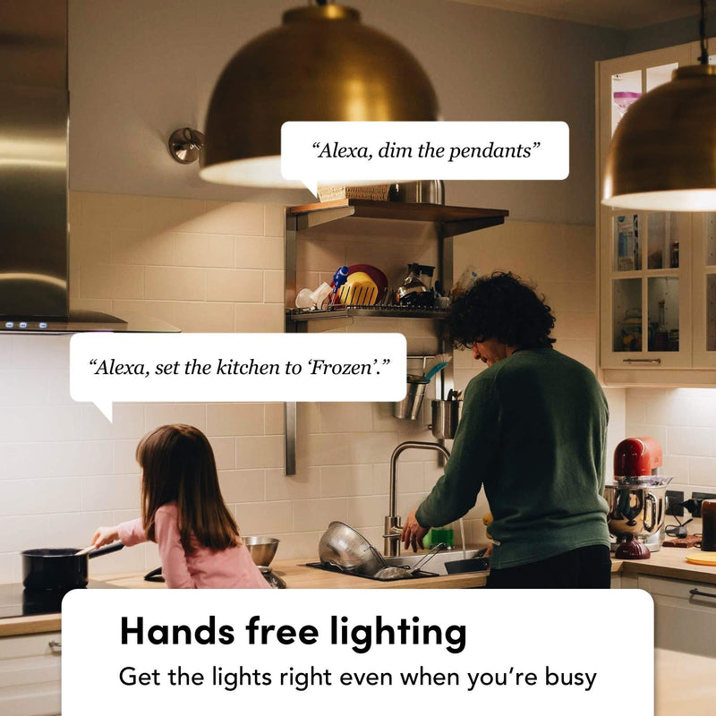 LIFX Color A19 800 lumens, Billions of Colors and Whites, Wi-Fi Smart LED Light Bulb, No bridge required, Works with Alexa, Hey Google, HomeKit and Siri. 1 Pack Multi