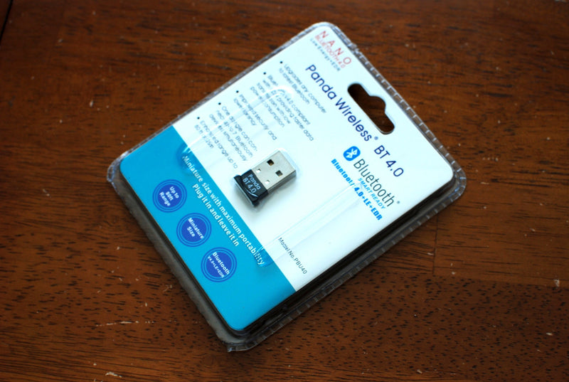 Panda Bluetooth 4.0 USB Nano Adapter - Windows XP/Vista/7/8/8.1/10, Mint, Ubuntu, Fedora, openSUSE, Lubuntu, Zorin, BackTrack5 R3, Kali Linux, Raspbrian Wheezy and OpenELEC