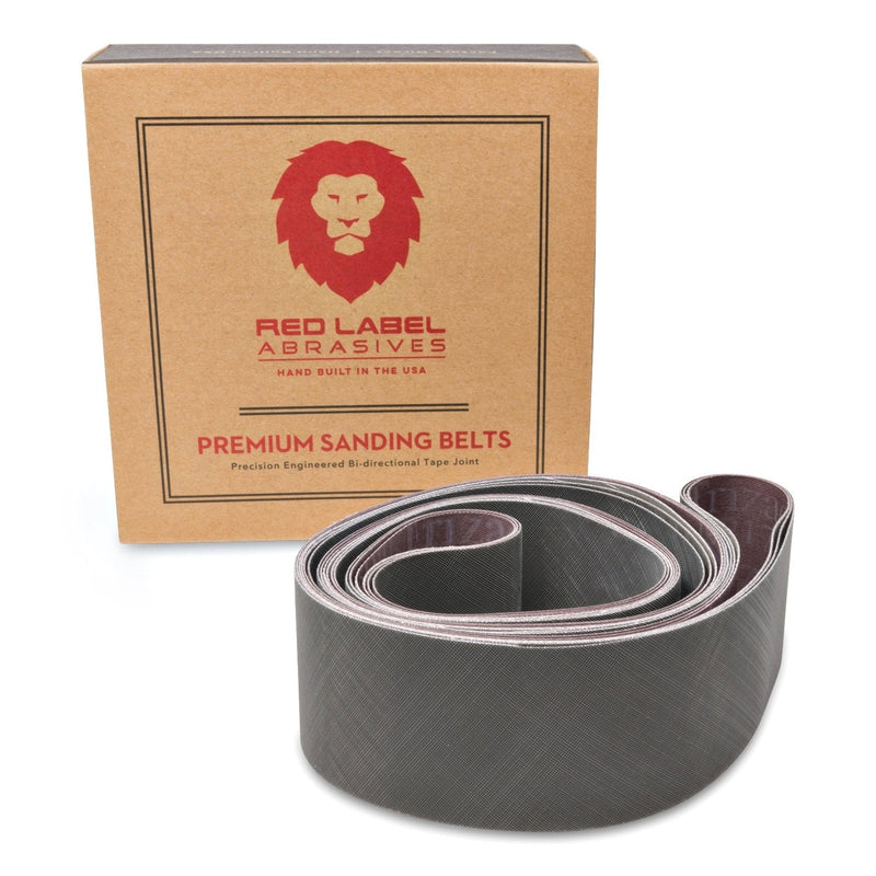 3M Trizact 2 X 72 Inch Sanding Belts A30 (P800), A16 (P1200), A6 (P2500) Grit, 3 Pack Assortment A30 (800), A16 (1200), A6 (2500) Grit, 3 Pack