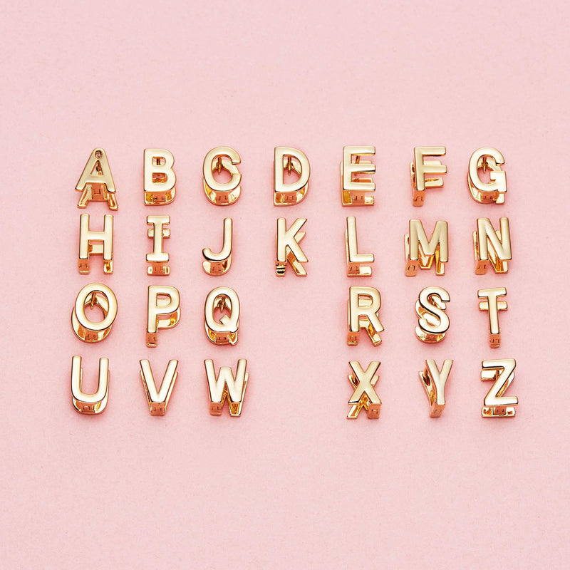 Initial Stud Earrings for Women 14K Gold Plated 26 Letters A-Z Earrings Valentine's Day Jewelry Gifts A-Gold