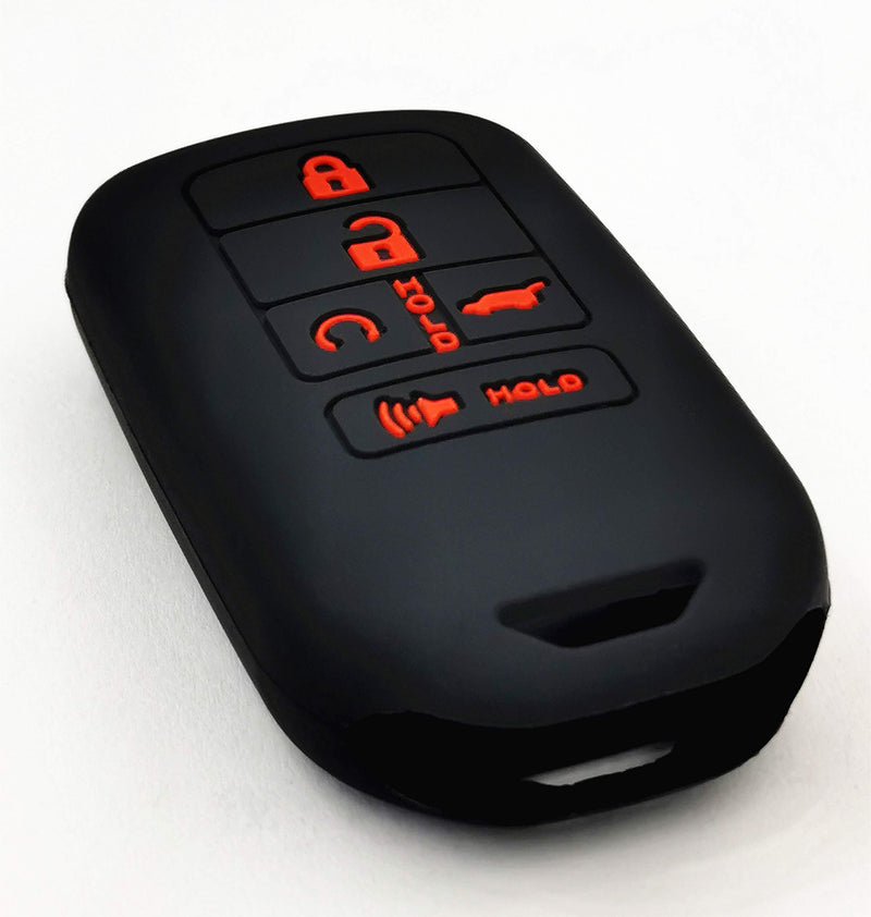 REPROTECTING Silicone Rubber Key Fob Cover Compatible with 2015-2021 Honda Accord CR-V Civic Insight Passport Pilot ACJ932HK1310A KR5V2X A2C92005700 A2C81642600 216J-HK1310A HK1310A