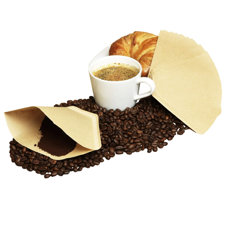 #4 Cone Coffee Filters (Natural Unbleached, 300) Natural Unbleached