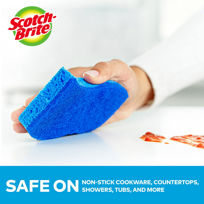 Scotch-Brite Non-Scratch Scrub Sponges, 3 Scrub Sponges