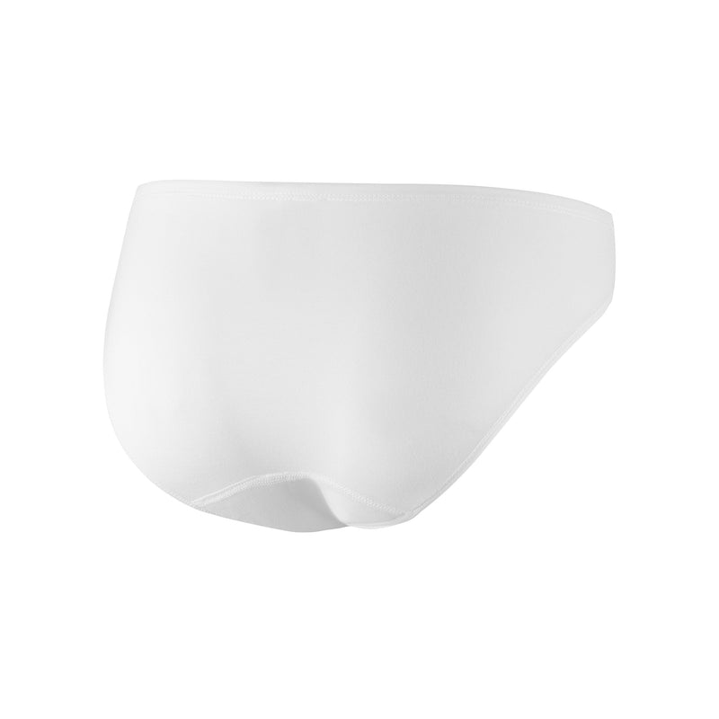 PROTECHDRY Washable Urinary Incontinence Bikini Underwear for Women with Front Absorbent Area (White, Small) White Small (Pack of 1)