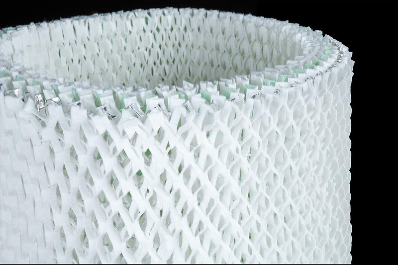 BestAir H64-PDQ-4 Extended Life Humidifier Replacement Paper Wick Humidifier Filter, For Holmes, Sunbeam, Touch Point, White-Westinghouse, Hamilton-Beach & Bionaire Models, 7.2" x 2.4" x 9.6" Single Pack
