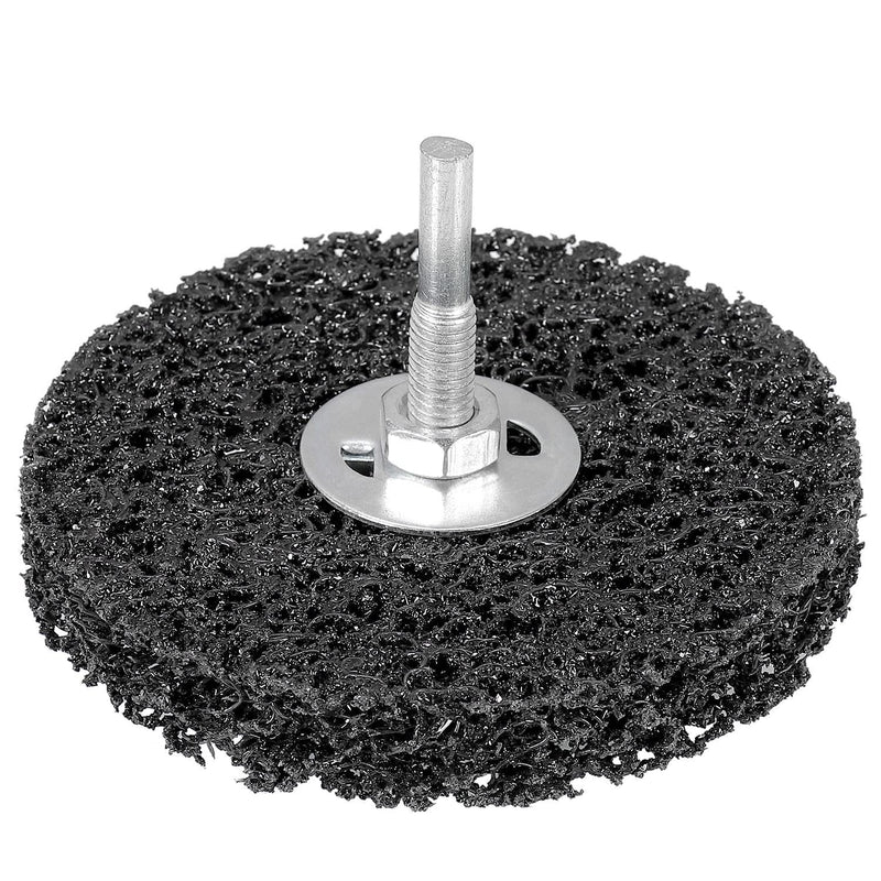 Pack of 5 CSD disc set, 100 mm CBS grinding disc, black coarse cleaning disc, CBS cleaning disc for angle grinders of paint, rust welds, oxidation cleaning and removal