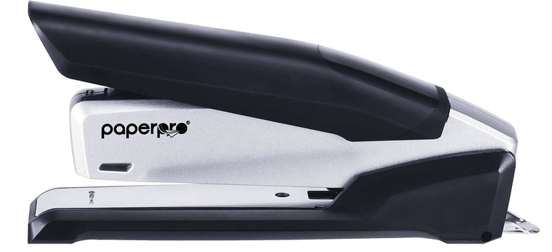 PaperPro - 1115 - inPOWER+ 28 Premium Stapler with Built-in Staple Remover, 28 Sheets, Full-Strip, Black/Silver