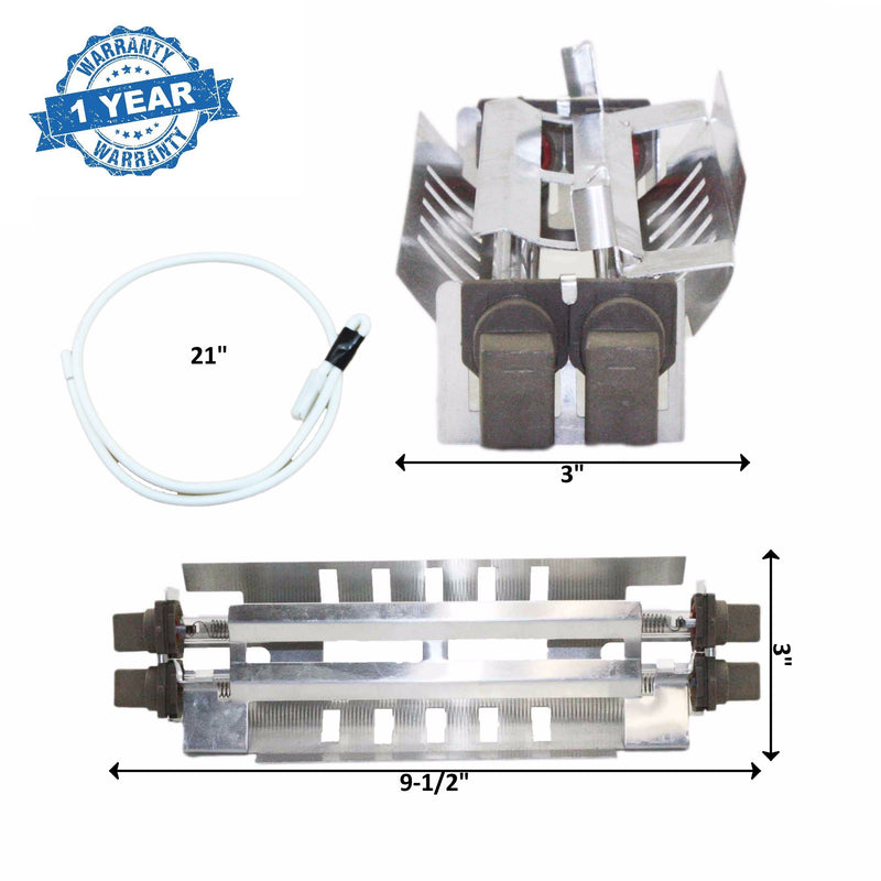 Supplying Demand WR51X10101 Refrigerator Defrost Heater Assembly Comes With New Wiring