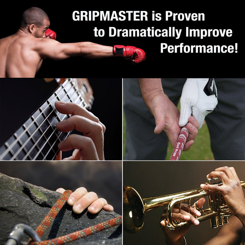 PROHANDS Gripmaster Rehab Hand Exerciser, Finger Exerciser (Hand Grip Strengthener), Spring-Loaded, Finger-Piston System, Added Palm Cushion 9 lb (X-Heavy Tension) Black - Gripmaster Rehab