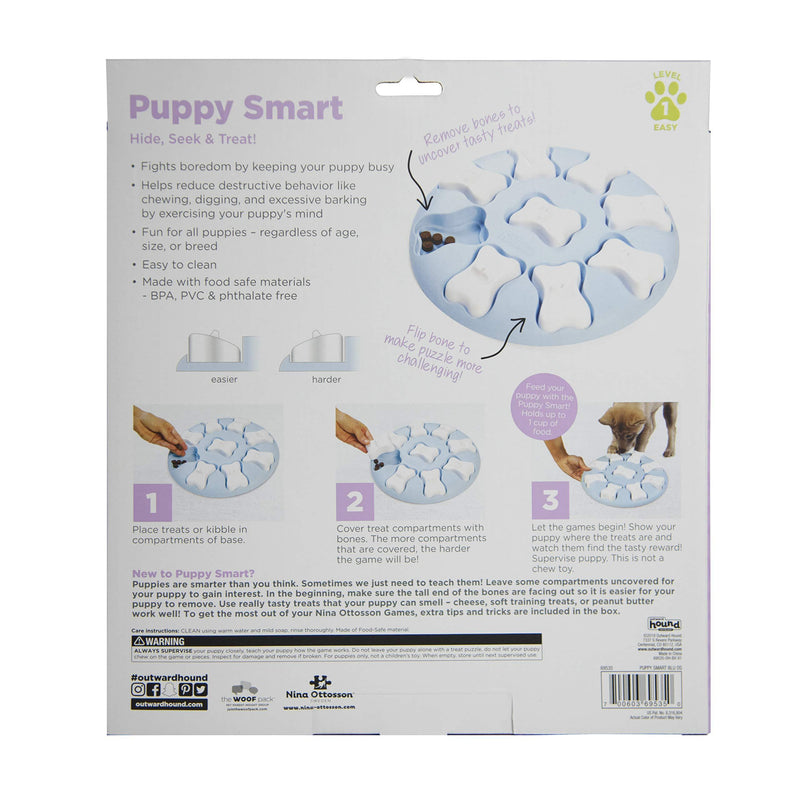 Nina Ottosson By Outward Hound - Interactive Puzzle Game Dog Toys Level 1 (Easy) (Puppy) Smart