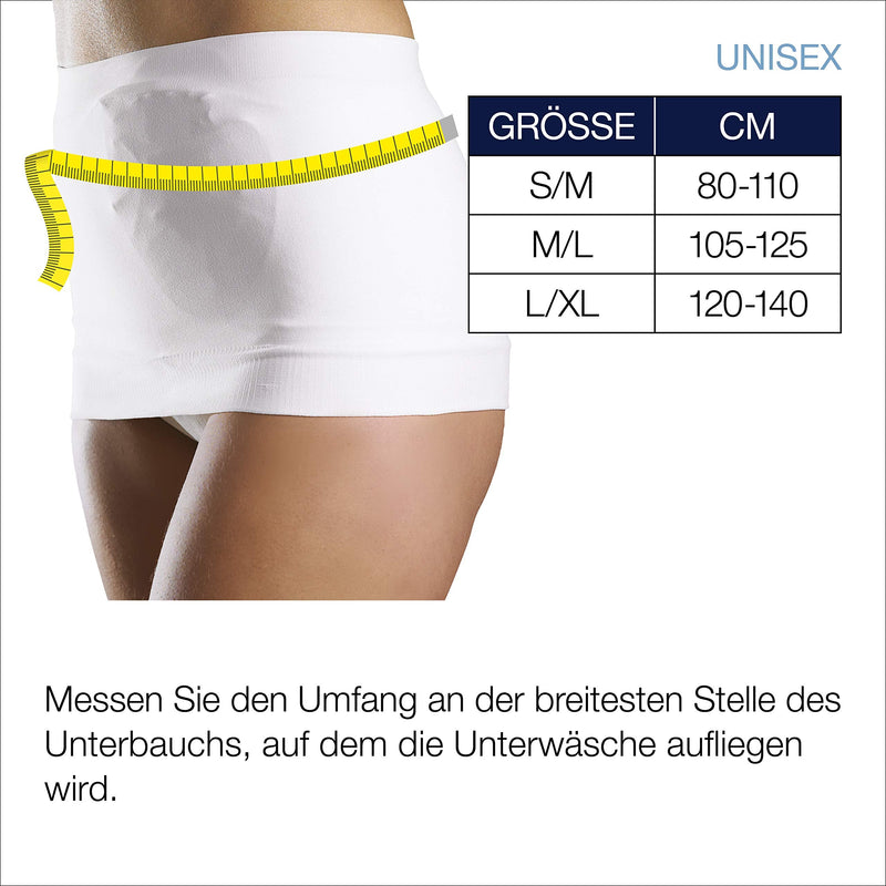 Corsinel StomaSafe Plus Ostomy/Hernia Support Garment Light 3216 by TYTEX (White, L/XL), 47-1/2" - 55-1/2" Hip Circumference White Large/X-Large (Pack of 1)