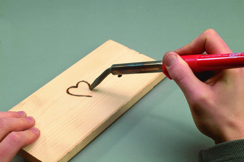 ROTHENBERGER Industrial soldering iron, 100 W, incl. device support + CU tip angled/flat, 035959