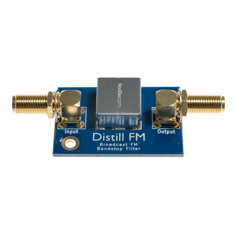 Distill:FM Barebones - Broadcast FM Bandstop (Notch) Filter for Software Defined Radio (SDR) Applications