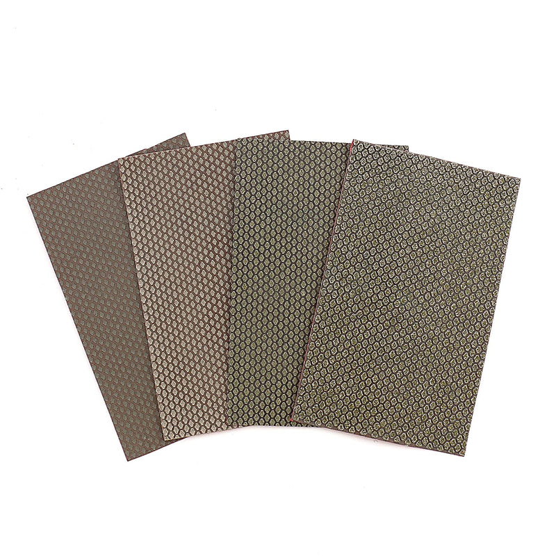 Z-Lion Diamond Abrasive Paper Sheets Diamond Sandpaper for Sanding Stone Glass Ceramic(4pcs/set) 37C-08