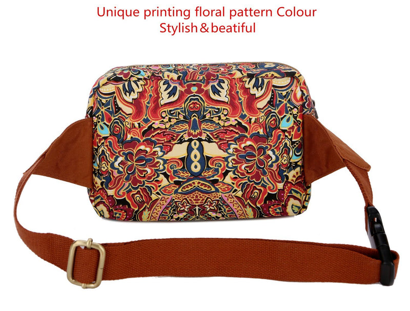 BAOSHA YB-02 Waist Bag Sports Fanny Pack Bum Bag for Women Multicoloured (Multicolour) Multicolour